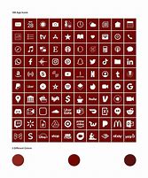 Image result for Red Icons Aesthetic