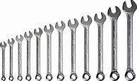 Image result for Combination Wrench Sizes