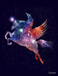 Image result for Pegasus Unicorn Galaxy Background
