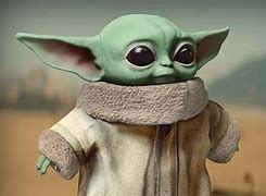 Image result for Baby Yoda Looking Up