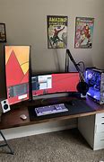 Image result for No Stand Gaming Setup