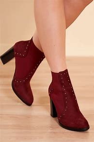 Image result for Ladies Burgundy Shoes