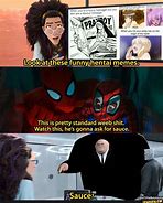 Image result for Kingpin into the Spider Verse Meme