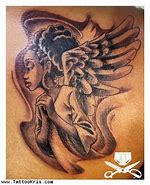 Image result for Female African American Angel Tattoos