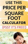 Image result for Cost per Square Foot Calculator