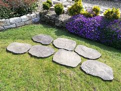 Image result for Cement Garden Stepping Stones