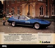 Image result for Lotus Elite Advert
