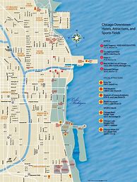 Image result for Downtown Chicago Map