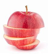 Image result for Sliced Red Apple