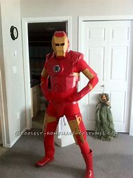 Image result for White Iron Man Costume