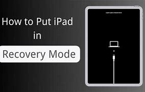 Image result for iPad Recovery Mode