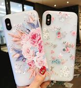 Image result for iPhone X Plus Case Flower Colors