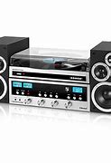 Image result for Retro Stereo System with Turntable