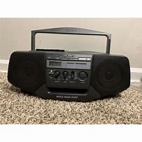 Image result for Sony CD Radio Cassette Recorder Boombox