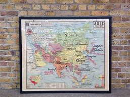 Image result for Asia Map 1960