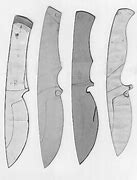Image result for Full Tang Knife Template