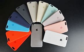 Image result for Colors of the Apple Silicone Cases 6 Plus