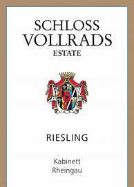 Image result for Schloss Vollrads Riesling Kabinett trocken