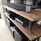 Image result for Black Iron Pipe TV Stand