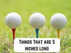Image result for What Items Are 5 Inches