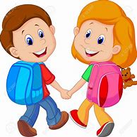 Image result for Cartoon Boy with Backpack