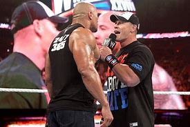 Image result for The Rock and John Cena WrestleMania 33
