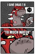 Image result for Too Much Water Meme