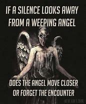 Image result for Weeping Angels Doctor Who Meme