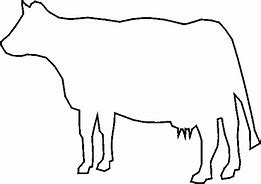Image result for Cow Cut Out Template