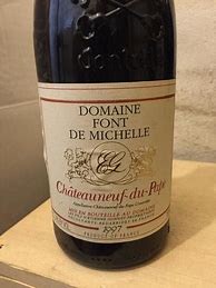 Image result for Font Michelle Chateauneuf Pape Blanc