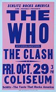 Image result for The Who 1982 Los Angeles Shirt