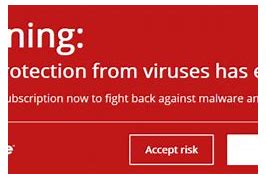 Image result for Virus Scam Pop Up