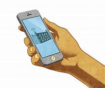 Image result for A Boy Cartoon Holding a Cell Phone GIF