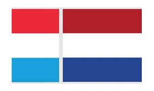 Image result for Luxembourg and Netherlands Flag