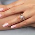 Image result for Rose and White Gold Engagement Ring