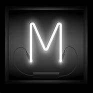 Image result for Neon Letter M