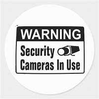 Image result for Warning Camera in Use Stickers