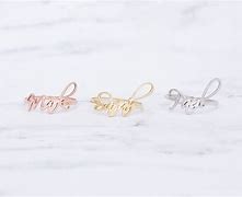Image result for Single Name Ring