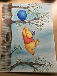 Image result for Winnie the Pooh Watercolor Sketch
