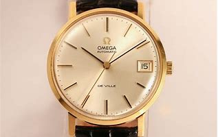 Image result for Omega De Ville Gold Watch