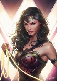 Image result for Happy Wonder Woman Art