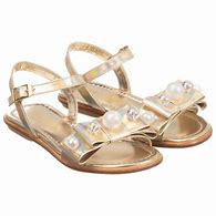 Image result for Sandals That Are Gold in Dollar General for Kids Size3 Girls