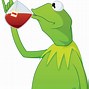 Image result for Kermit the Frog Wallpaper Chibi Drnking Tea