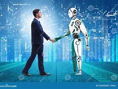 Image result for Robot and Human in Peace