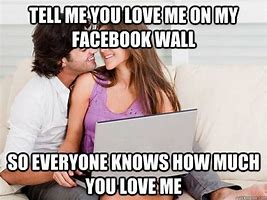 Image result for Facebook. Love Meme
