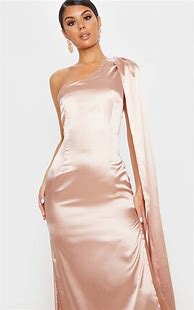 Image result for Rose Gold Satin Dress