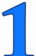 Image result for Number 1 Blue. Free PNG