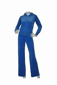 Image result for Blue Velour Tracksuit Women