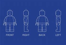 Image result for LEGO Figure Side and Front View