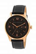 Image result for Leather Analog Watch